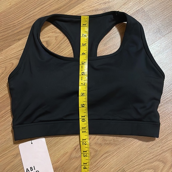 NWT ABI AND JOSEPH Run Swim High Support Sports Bra. Medium - Picture 3 of 9